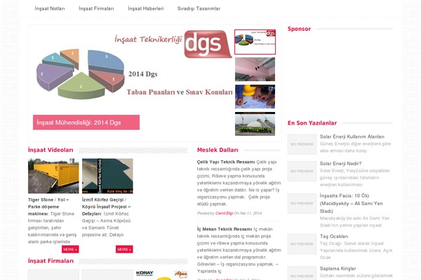 Glamour theme site design template sample