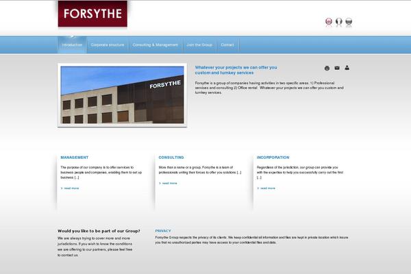 Site using Featured Page Widget plugin
