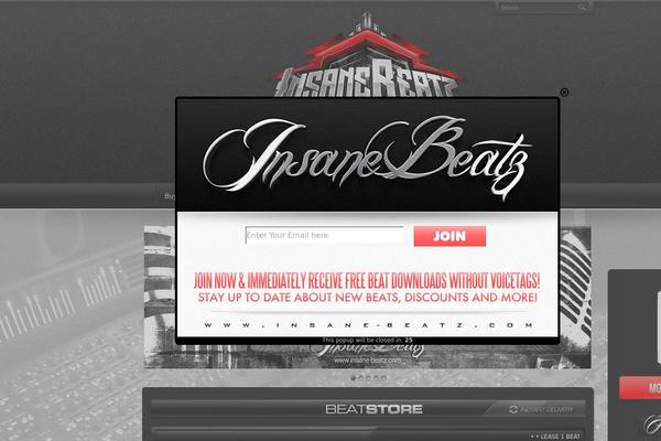 Default theme site design template sample