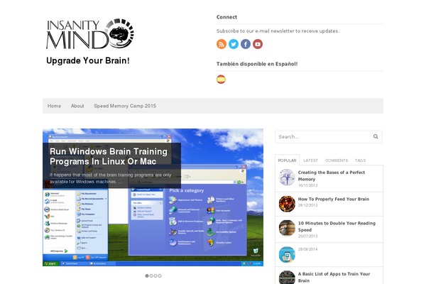 Canvas theme site design template sample