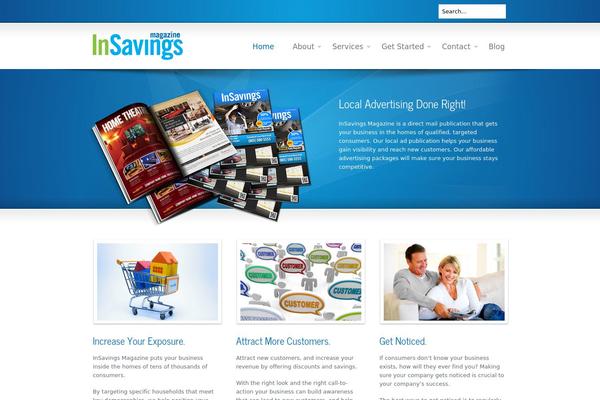 insavingsmag.com site used Sterling