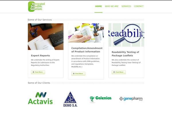 Inovado theme site design template sample