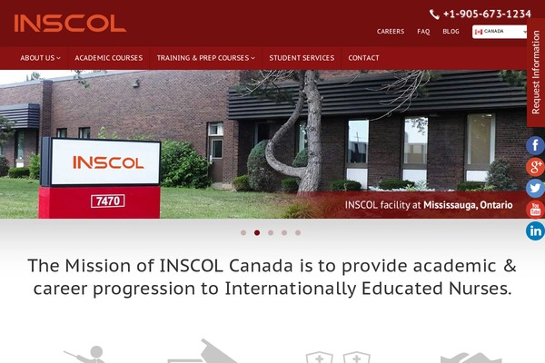 inscolacademy.com site used Inscol