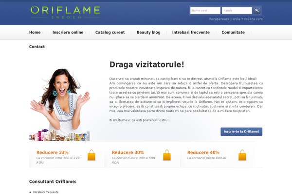 Ego theme site design template sample