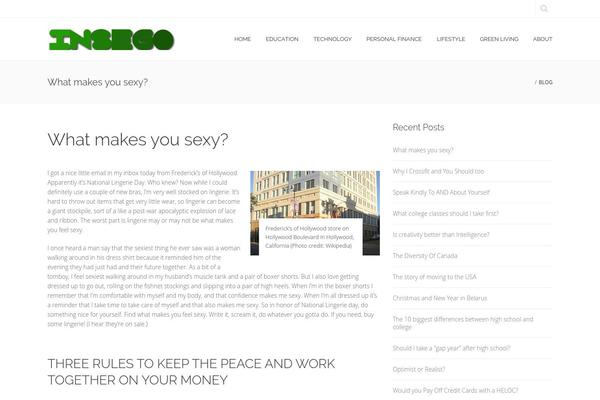Ace theme site design template sample