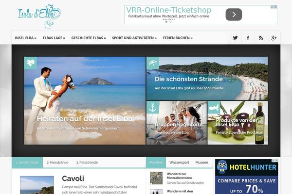 Nexus theme site design template sample