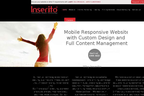 Avante theme site design template sample