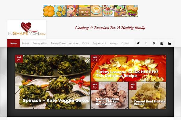 Site using Twiget Twitter Widget plugin