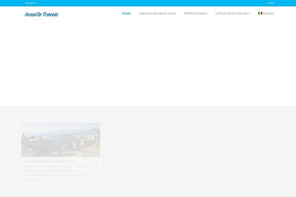 Travelo-child theme site design template sample