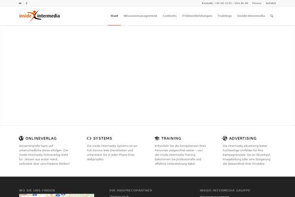 Enfold-child theme site design template sample
