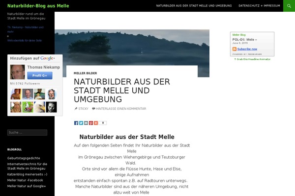 Site using CataBlog plugin