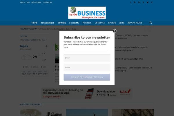 Site using Email-subscribe plugin