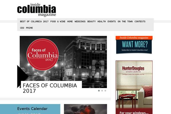 insidecolumbia.net site used Columbia
