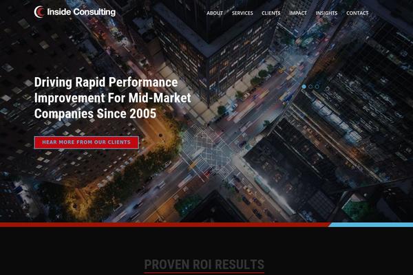 Unicon-child theme site design template sample