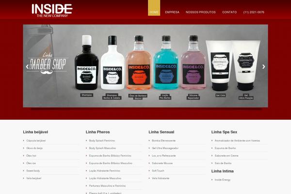 Cherry Framework theme site design template sample