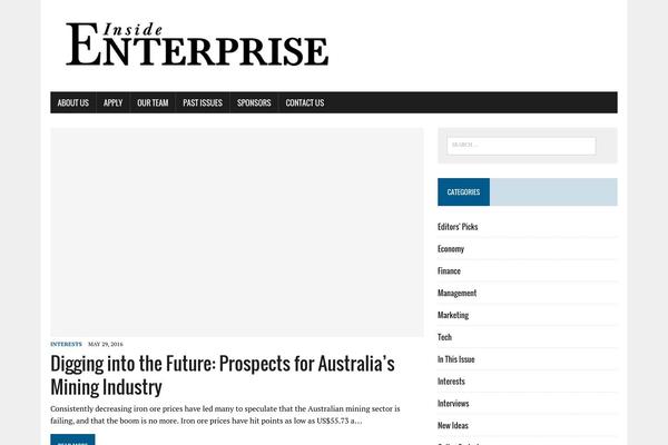 MH Newsdesk lite theme site design template sample