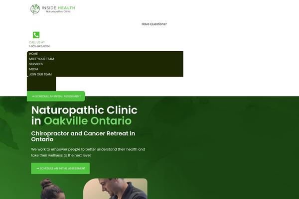 Healthcoach theme site design template sample