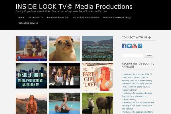 Portfolio Press theme site design template sample