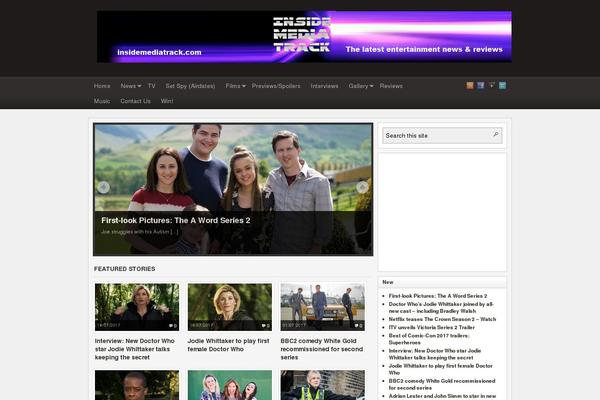 Color Newsmagazine theme site design template sample