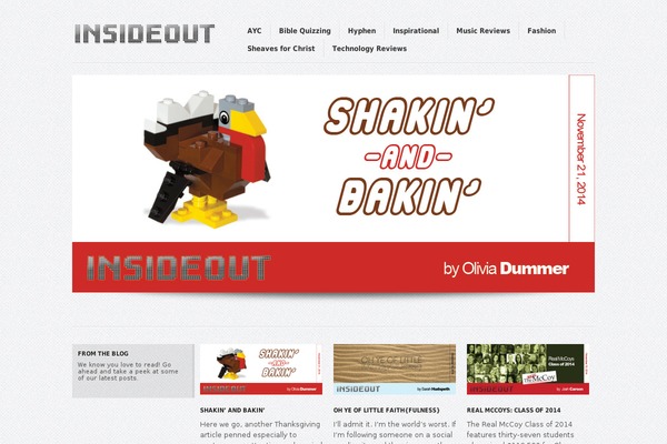 Reaction theme site design template sample