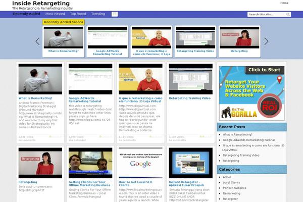 Covertvideopress theme site design template sample