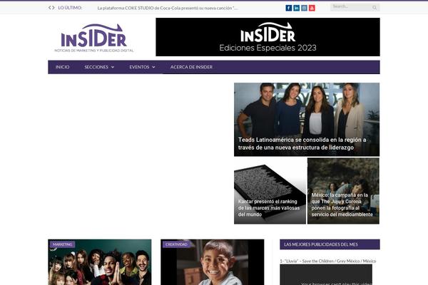 SmartMag Child theme site design template sample