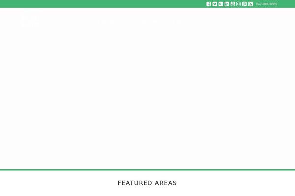 X Child theme site design template sample