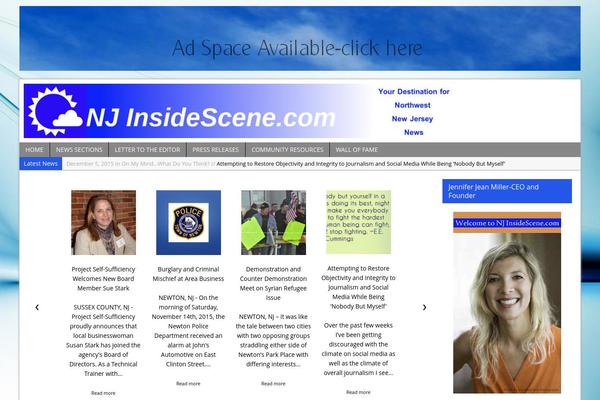 MH Magazine theme site design template sample