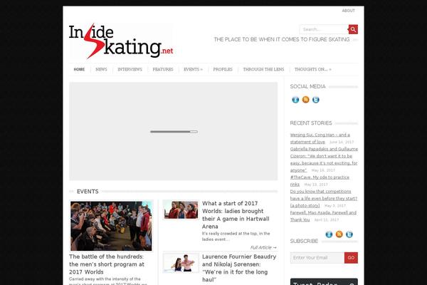 Leaf theme site design template sample