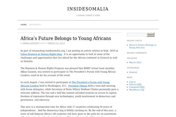 Brunelleschi theme site design template sample