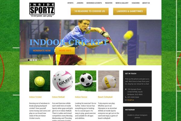 Pax theme site design template sample