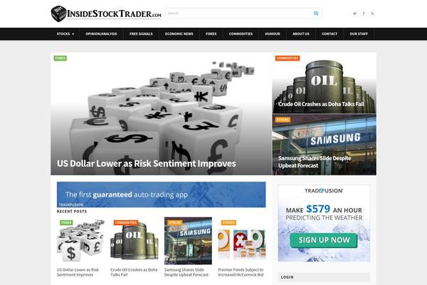 Magnow theme site design template sample