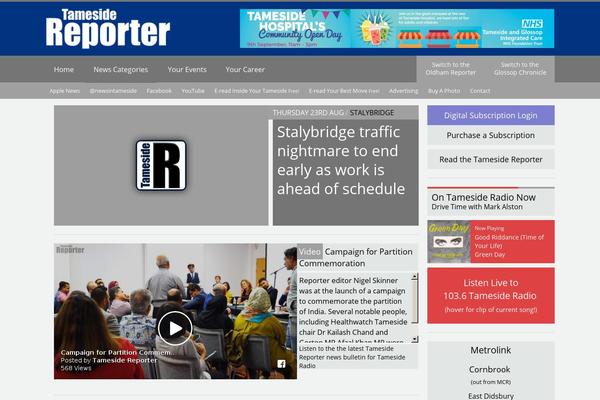 Site using Live Blogging Plus plugin