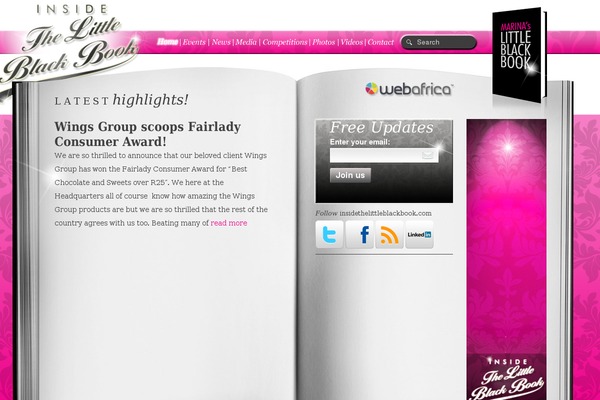 insidethelittleblackbook.com site used Blackbook