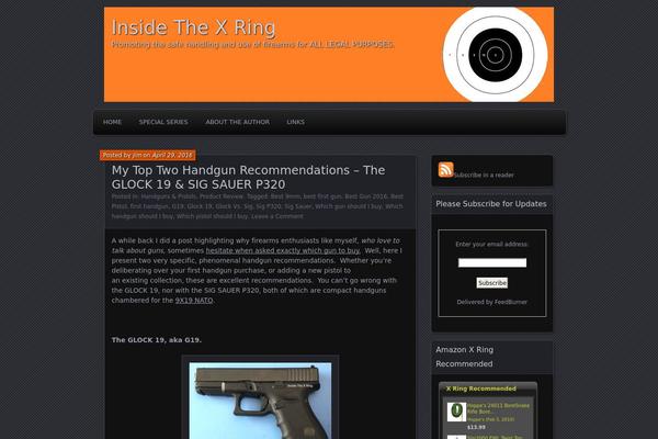 Parament theme site design template sample