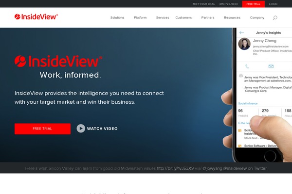 insideview.com site used Demandbase