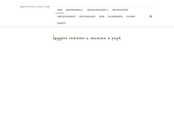 Newspaper Child theme site design template sample