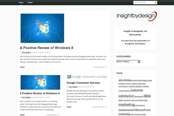 Smartblog theme site design template sample
