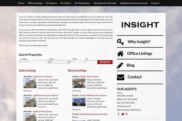 Site using Genesis Agent Profiles plugin