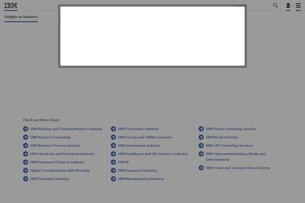 IBM theme websites examples