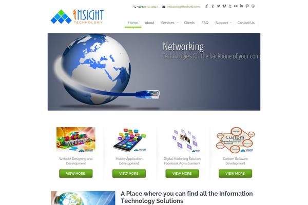 Cloudhost theme site design template sample