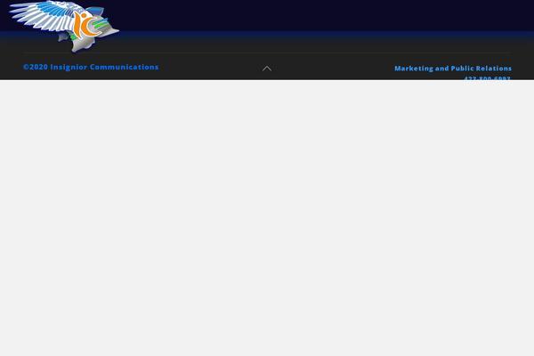 Talos theme site design template sample