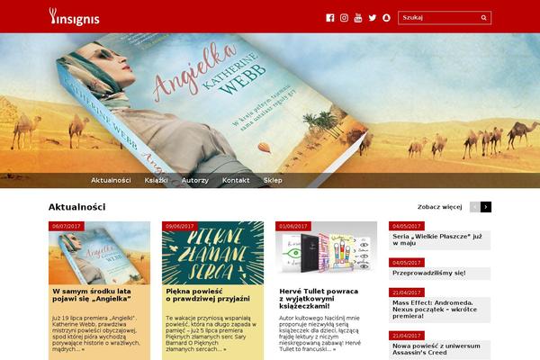 insignis.pl site used Dptheme
