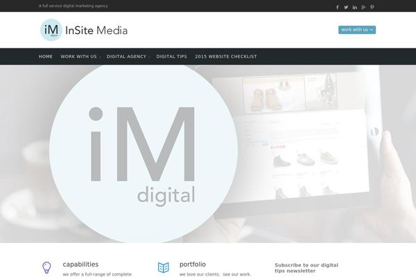 Salbii theme site design template sample