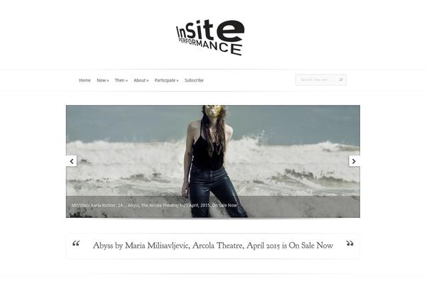 Evolution theme site design template sample