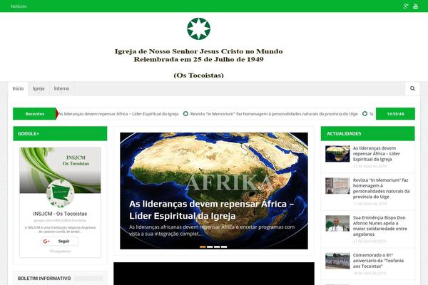 Goodnews 5.5 theme site design template sample