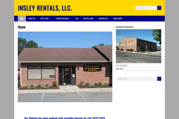 insleyrentals.com site used Happenstance-child