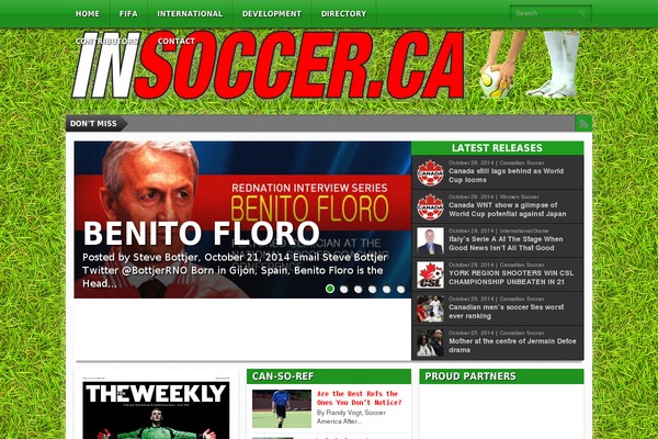 Gameday theme site design template sample
