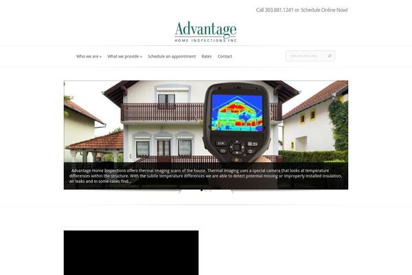 Evolution theme site design template sample