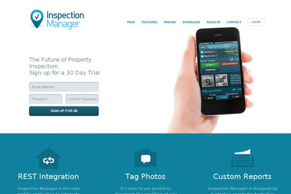 Im theme site design template sample